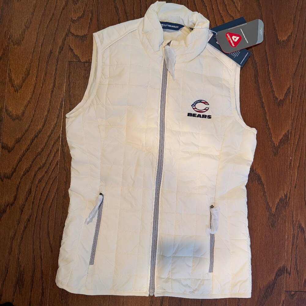 NWT Chicago Bears Cutter & Buck Primaloft Vest